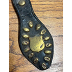 Antique Primitive Horse Studded Horse Harness Drop Western Equestrian Farmhouse
