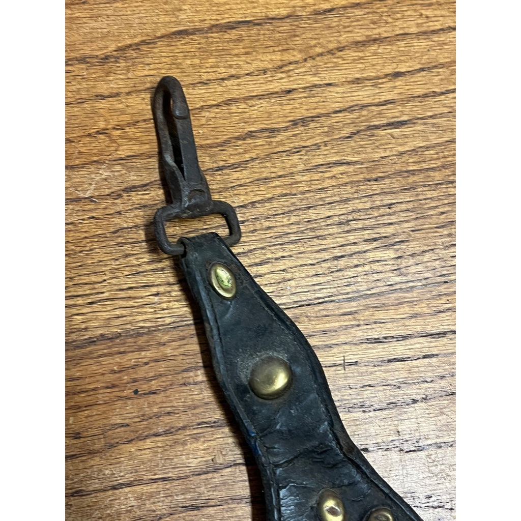 Antique Primitive Horse Studded Horse Harness Drop Western Equestrian Farmhouse