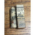 Vintage Lot 2 Humphreys Homeopathic Medicine No 10 Dyspepsia & No 77 Common Cold