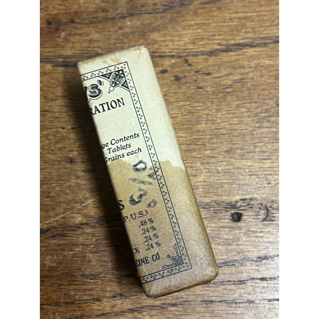 Vintage Lot 2 Humphreys Homeopathic Medicine No 10 Dyspepsia & No 77 Common Cold