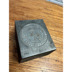 HUGE Vintage Sports Car Club of America VSCCA Metal Die Stamp Trophy Award Block