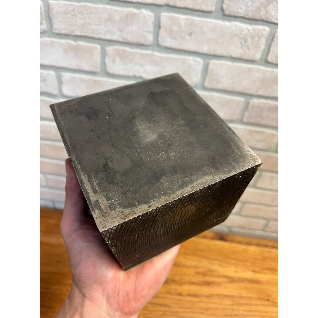 HUGE Vintage Sports Car Club of America VSCCA Metal Die Stamp Trophy Award Block