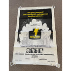 Vintage 1976 Network One-Sheet Original Movie Poster 27x41 Faye Dunaway William Holden Peter Finch
