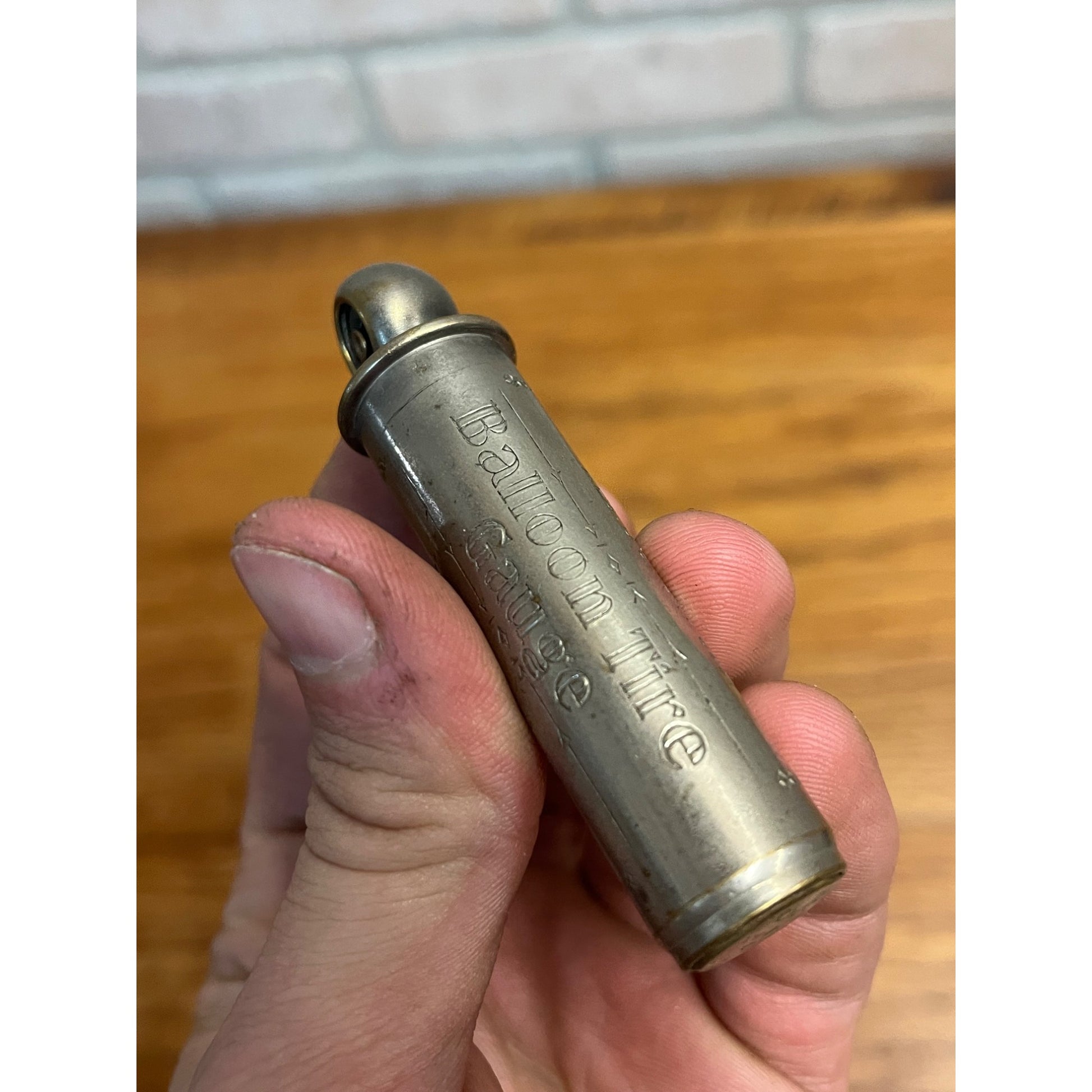 Vintage Lot (3) Automobile Balloon Tire Gauges Schrader, US Gauge Co. + Brass