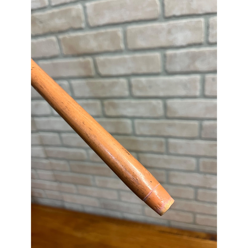 Vintage 1934 Chicago World's Fair Souvenir Can Wood Walking Stick