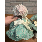 Vintage Ashton Drake Baby Danielle Black Porcelain Artist Yolanda Bello Dolls Pair