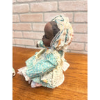 Vintage Ashton Drake Baby Danielle Black Porcelain Artist Yolanda Bello Dolls Pair