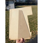 Vintage FirstAid Medical Bandage Cardboard Advertising Easel Sign Store Display