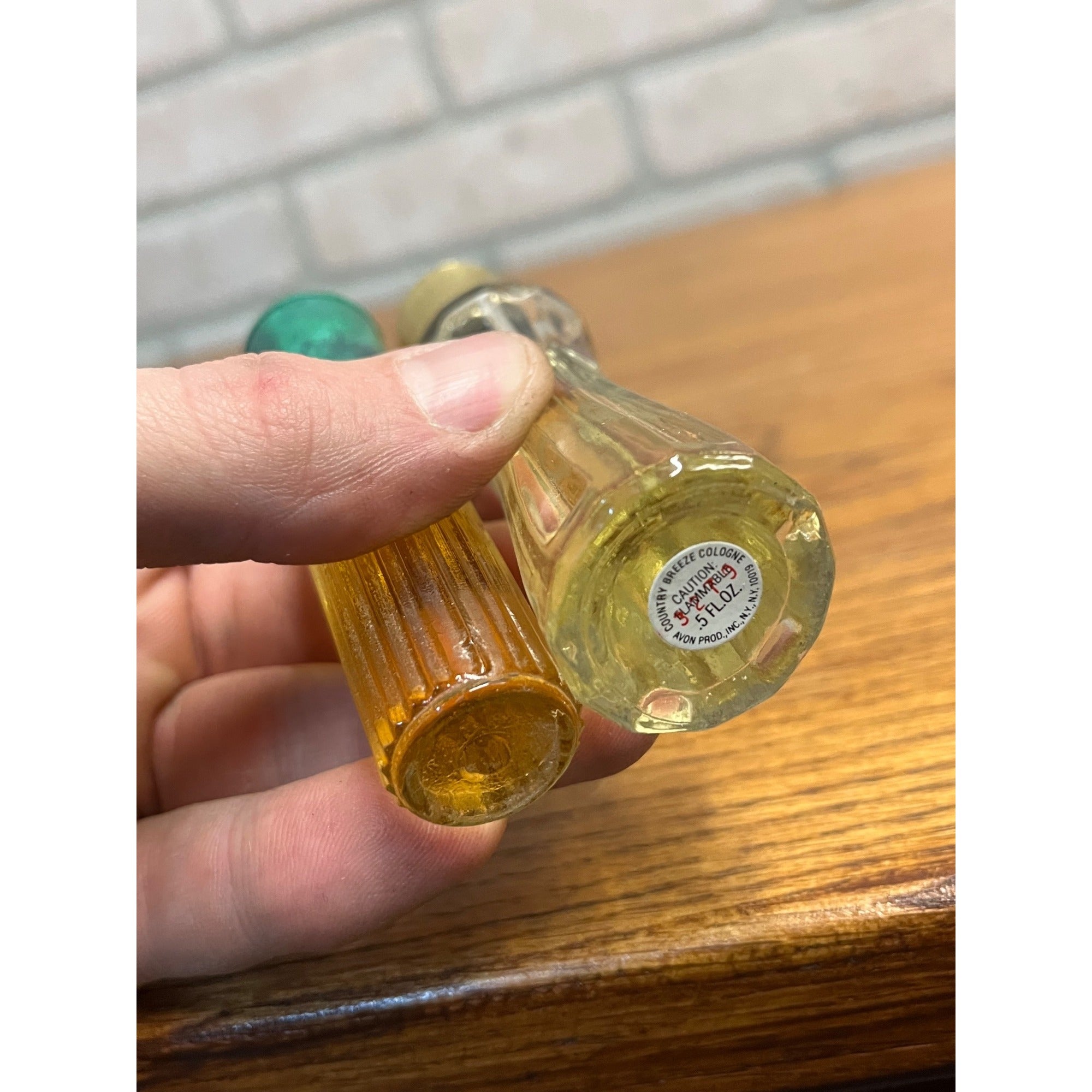 Vintage Avon Country Breeze 0.5oz Perfume Petite Cologne + Roller FULL