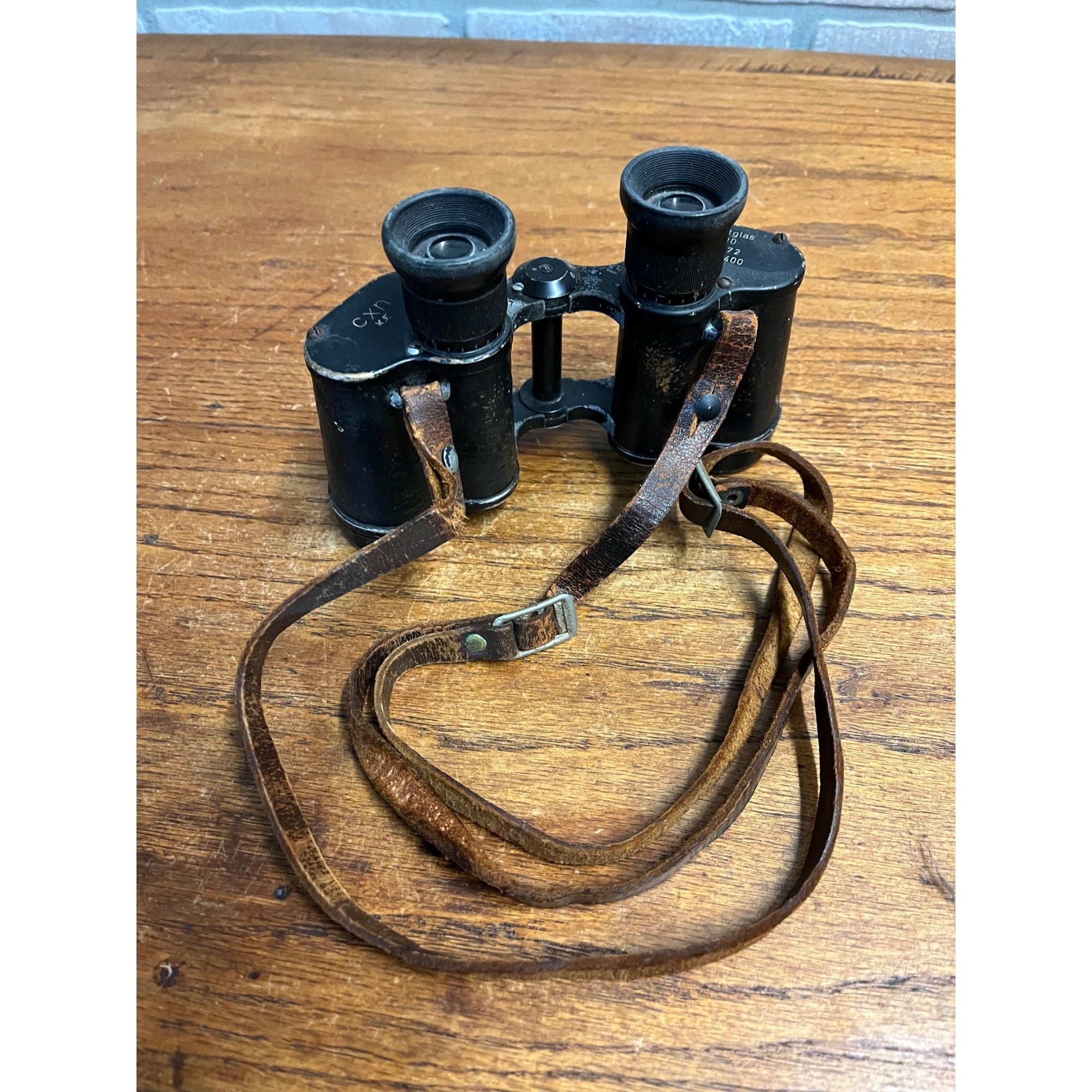 Dienstglas 6x30 H6400 Binoculars Germany WWII CXN KF SN 295372 Officer