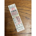 1961 Sept 29 Milwaukee Braves vs Giants Ticket Spahn Win #309 Mathews HR #370