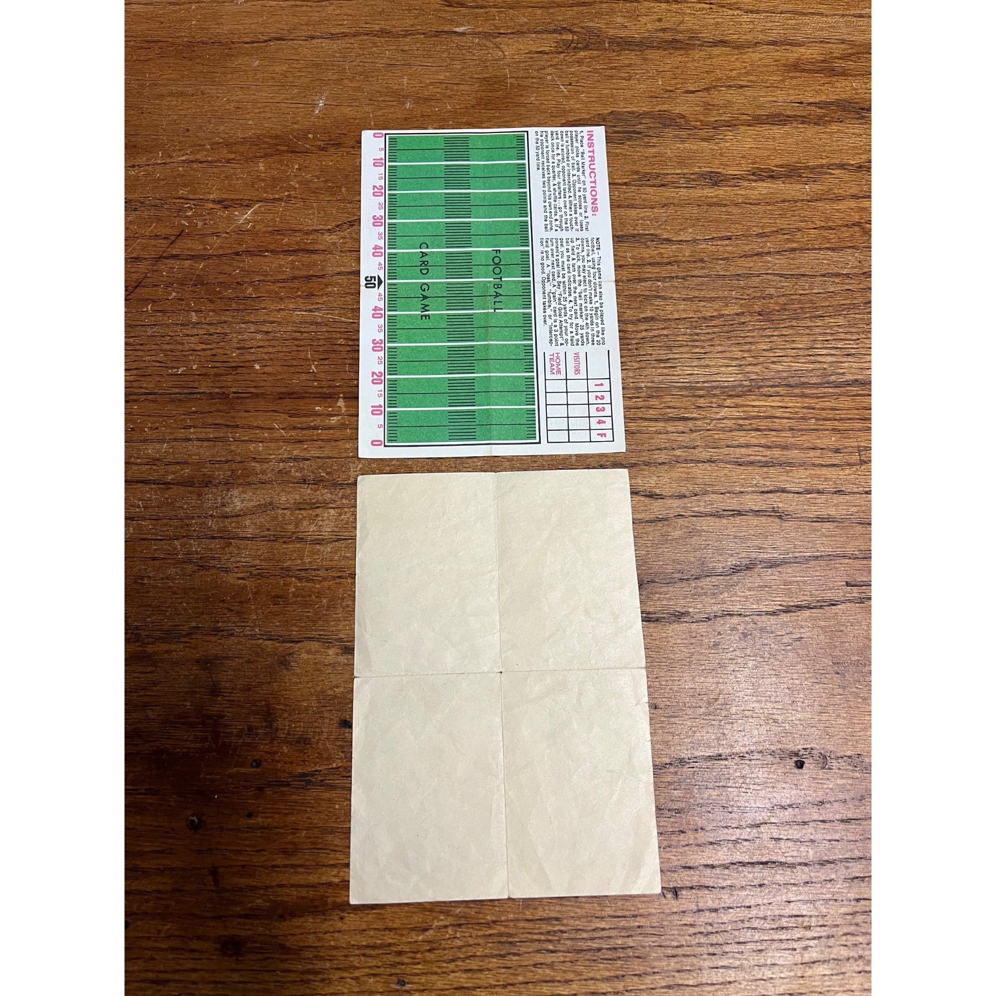 Vintage 1968 + 1971 Topps Football Pin-Ups Bart Starr & Johnny Unitas Packers Colts