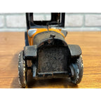 Vintage 1920s Arcade Cast Iron Yellow Cab Sedan Taxicab Taxi Cab 8" w/ Driver