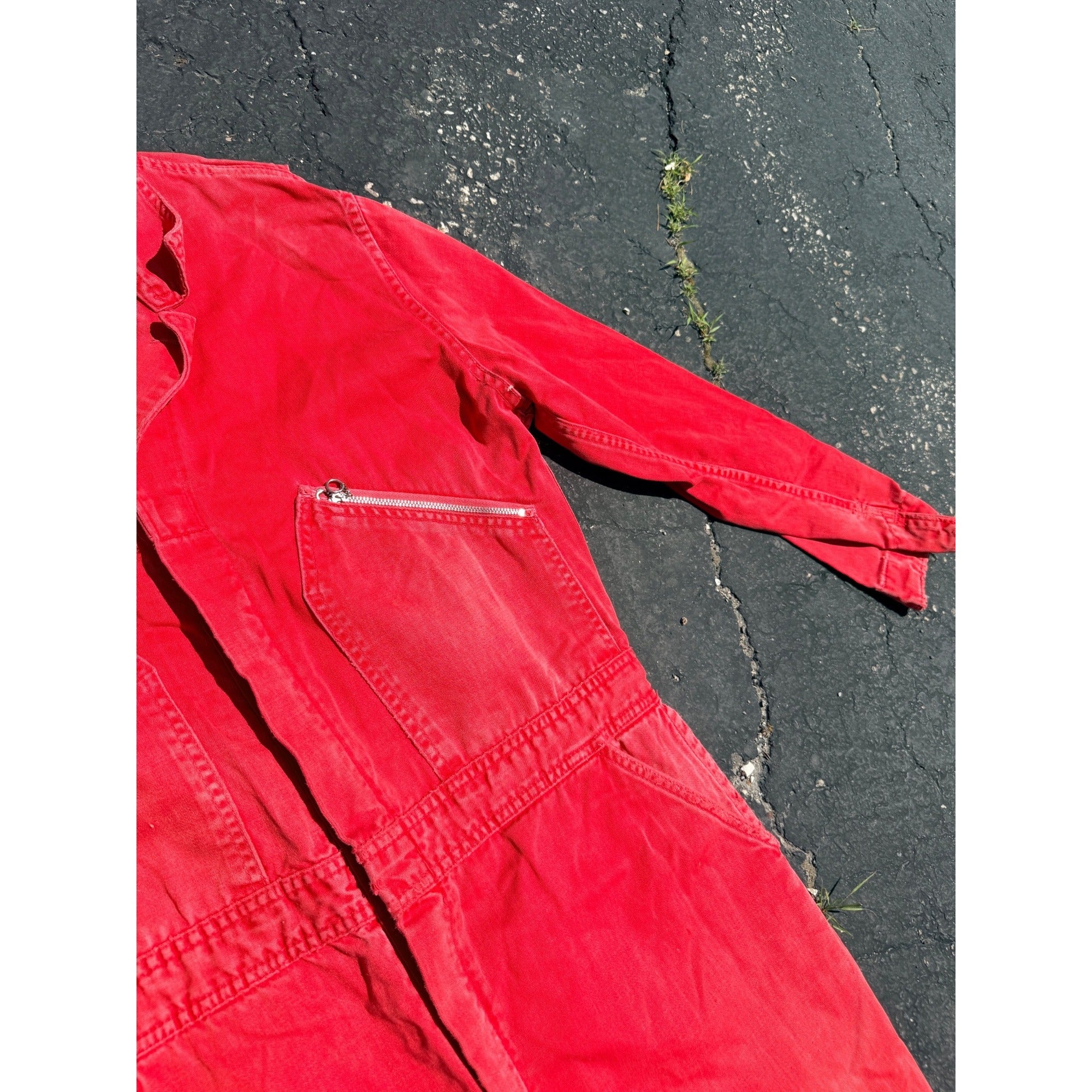 Vintage 1950s Random Lake Wisconsin Fire Dept Coveralls Workwear Firefighter