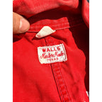Vintage 1950s Random Lake Wisconsin Fire Dept Coveralls Workwear Firefighter