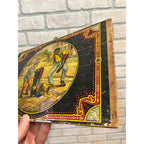 Vintage 1920s Mason's Blackening Shoe Polish Advertising Litho Crate Sign Lid