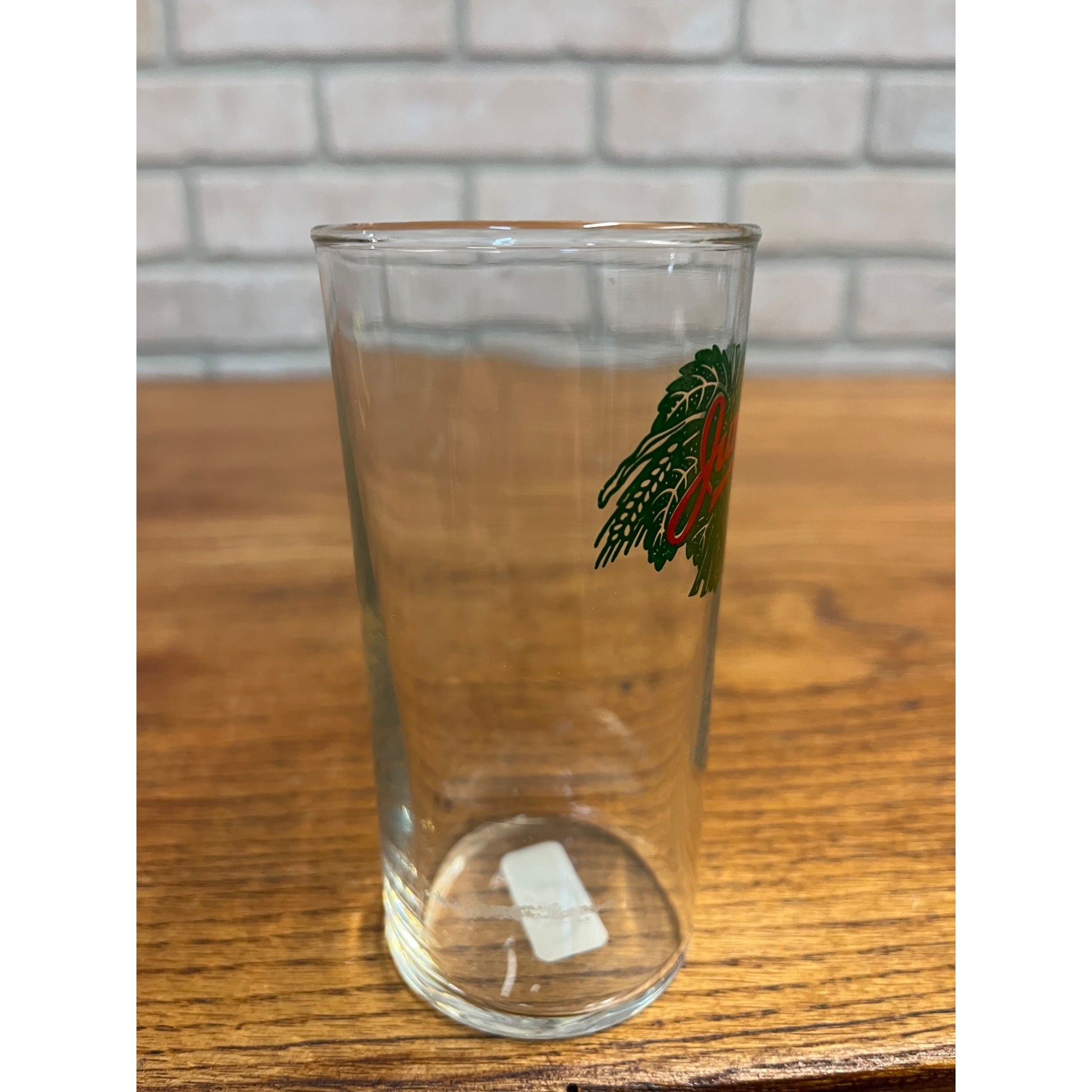 Vintage Jung Beer Glass ACL Leaf Random Lake Wisconsin Beer Brewing Milwaukee