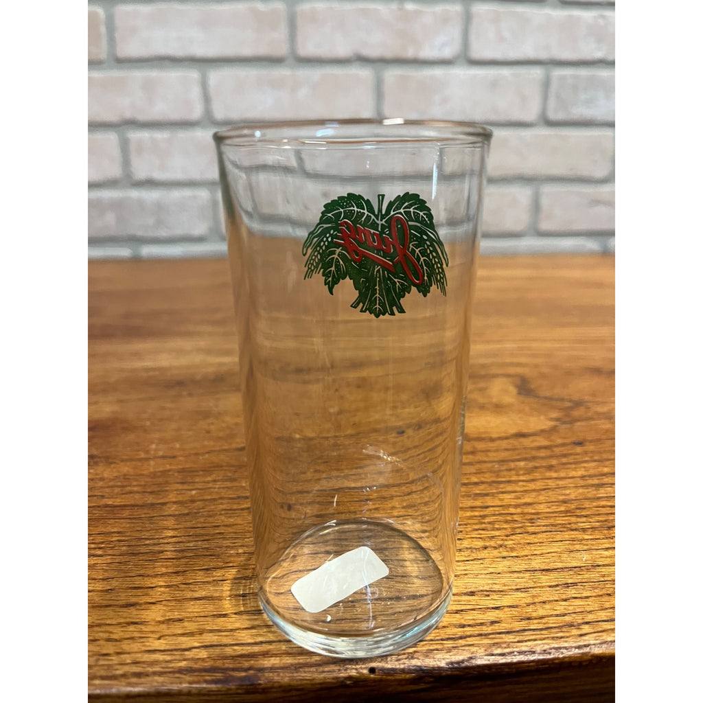 Vintage Jung Beer Glass ACL Leaf Random Lake Wisconsin Beer Brewing Milwaukee