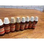 Antique Dr. Willmar Schwabe Homeopathic Medicine Bottles Lot (14) w/ Labels