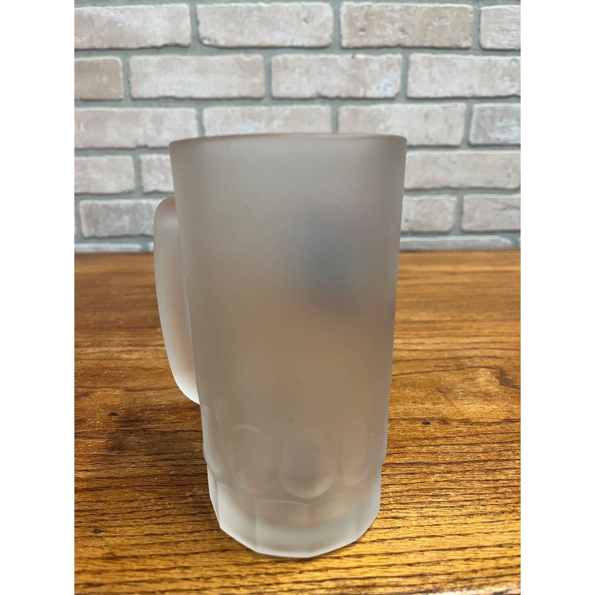 Vintage FIJI Bitter Beer Carlton Brewery Beer Heavy Glass Mug Stein Barware