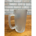 Vintage FIJI Bitter Beer Carlton Brewery Beer Heavy Glass Mug Stein Barware