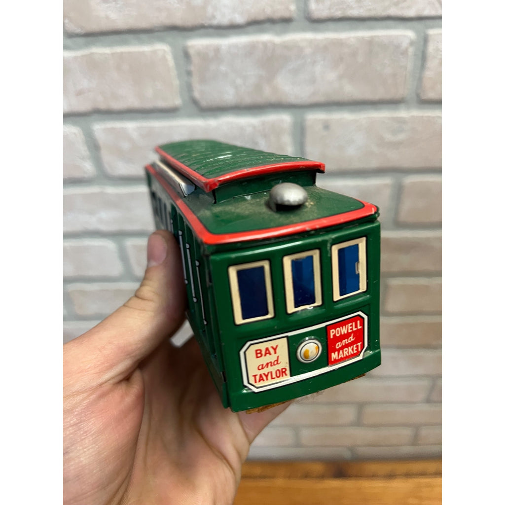 San Francisco Cable Car Japan Tin Friction Bay Taylor & Powell Mason St AS-IS