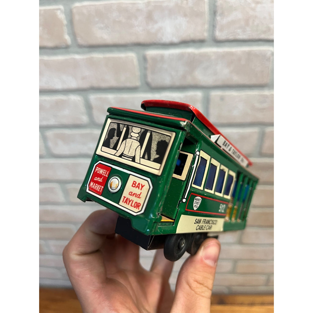 San Francisco Cable Car Japan Tin Friction Bay Taylor & Powell Mason St AS-IS