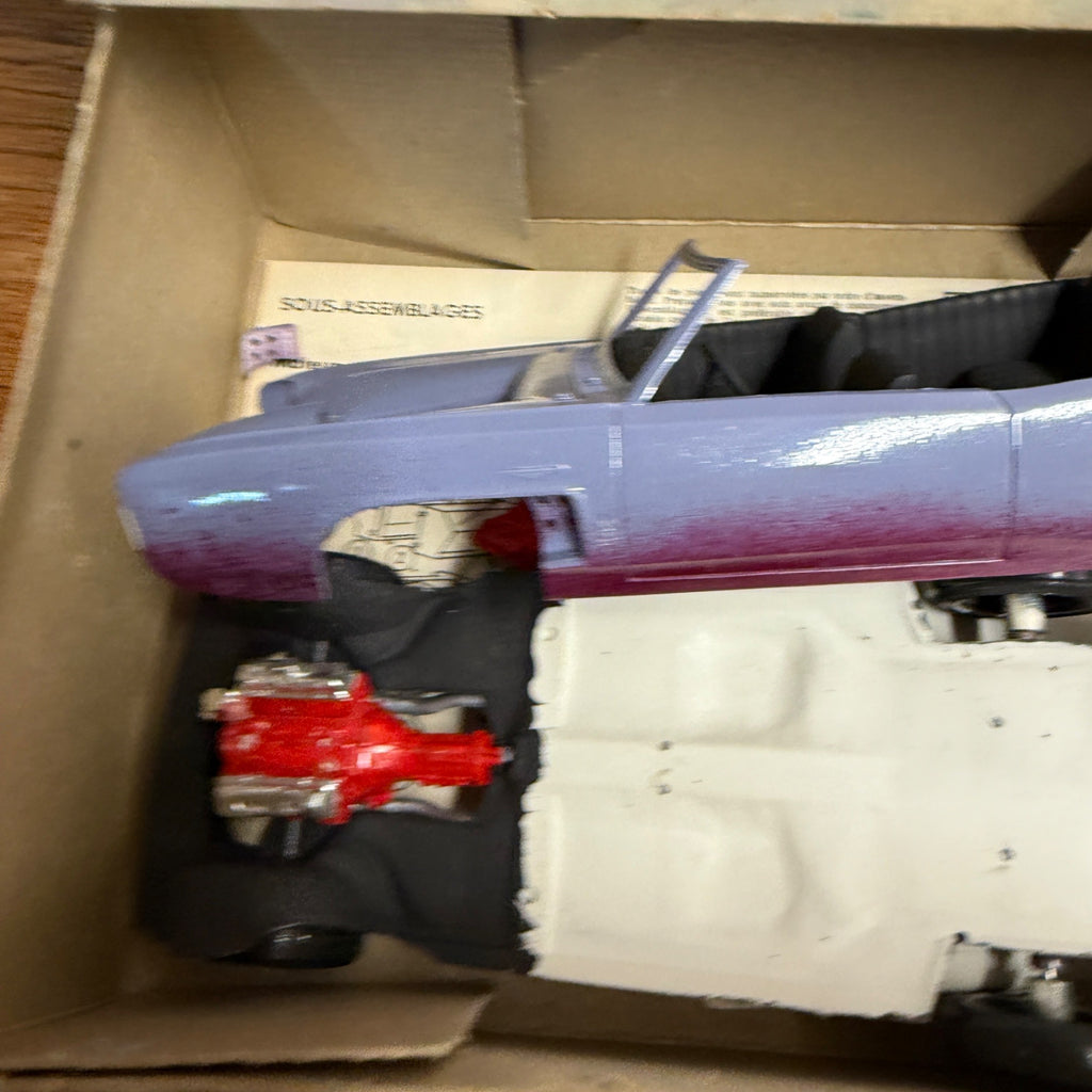 Vintage 1967 Monkees Monkeemobile MPC 1/25 Scale Model - Partially Built