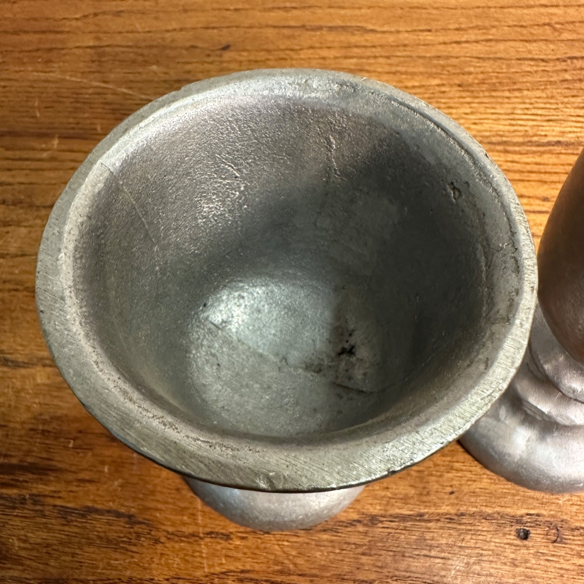 Vintage Pewter Wine Goblets 5" Footed Gothic Wedding Wilton Armetale?