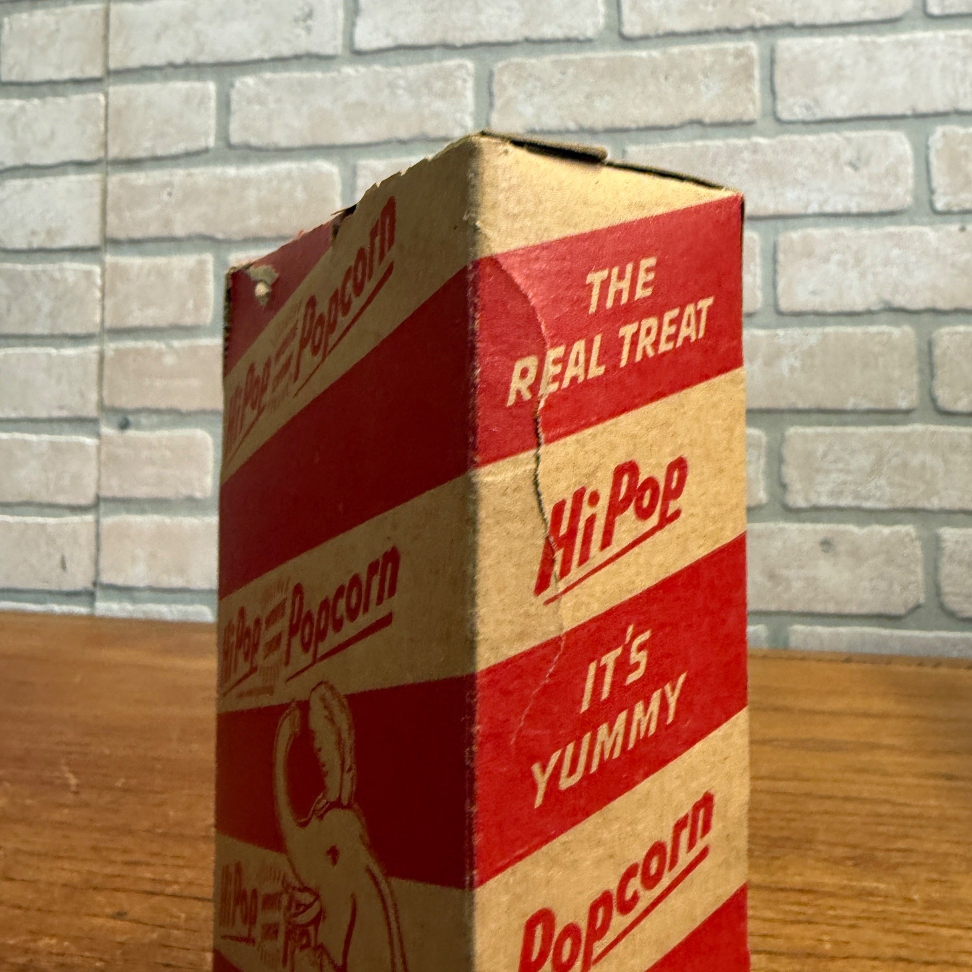 Vintage Manley Hi Pop Movie Show Popcorn Box Jumbo Elephant Circus