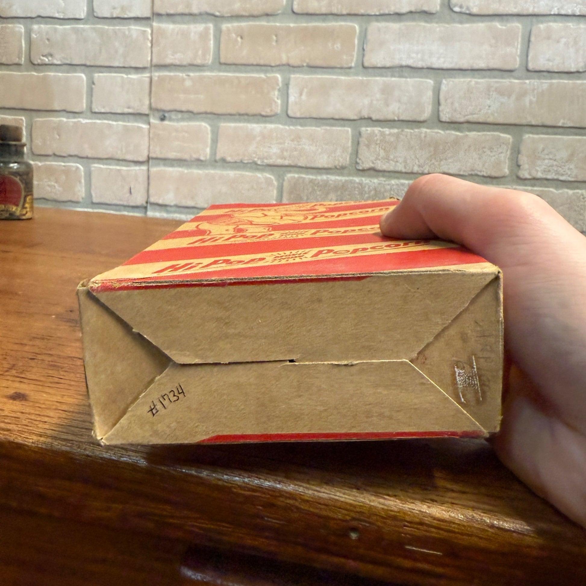 Vintage Manley Hi Pop Movie Show Popcorn Box Jumbo Elephant Circus