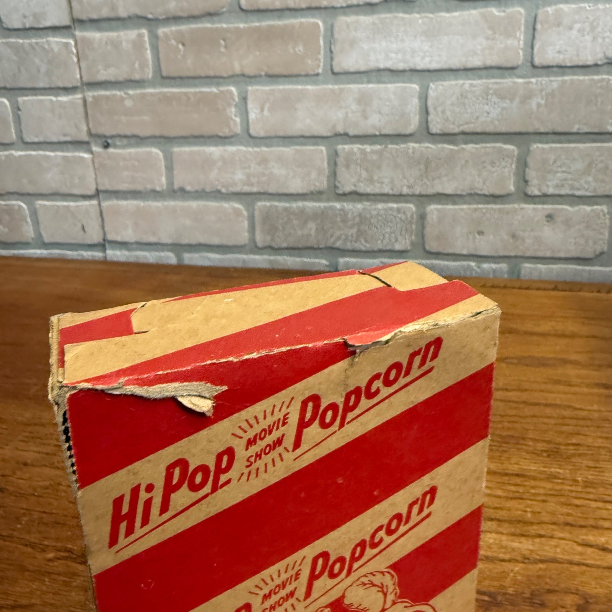 Vintage Manley Hi Pop Movie Show Popcorn Box Jumbo Elephant Circus