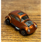 Vintage Hot Wheels Redlines 1968 Custom Volkswagen VW Orange US - Clean