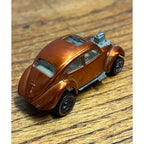 Vintage Hot Wheels Redlines 1968 Custom Volkswagen VW Orange US - Clean
