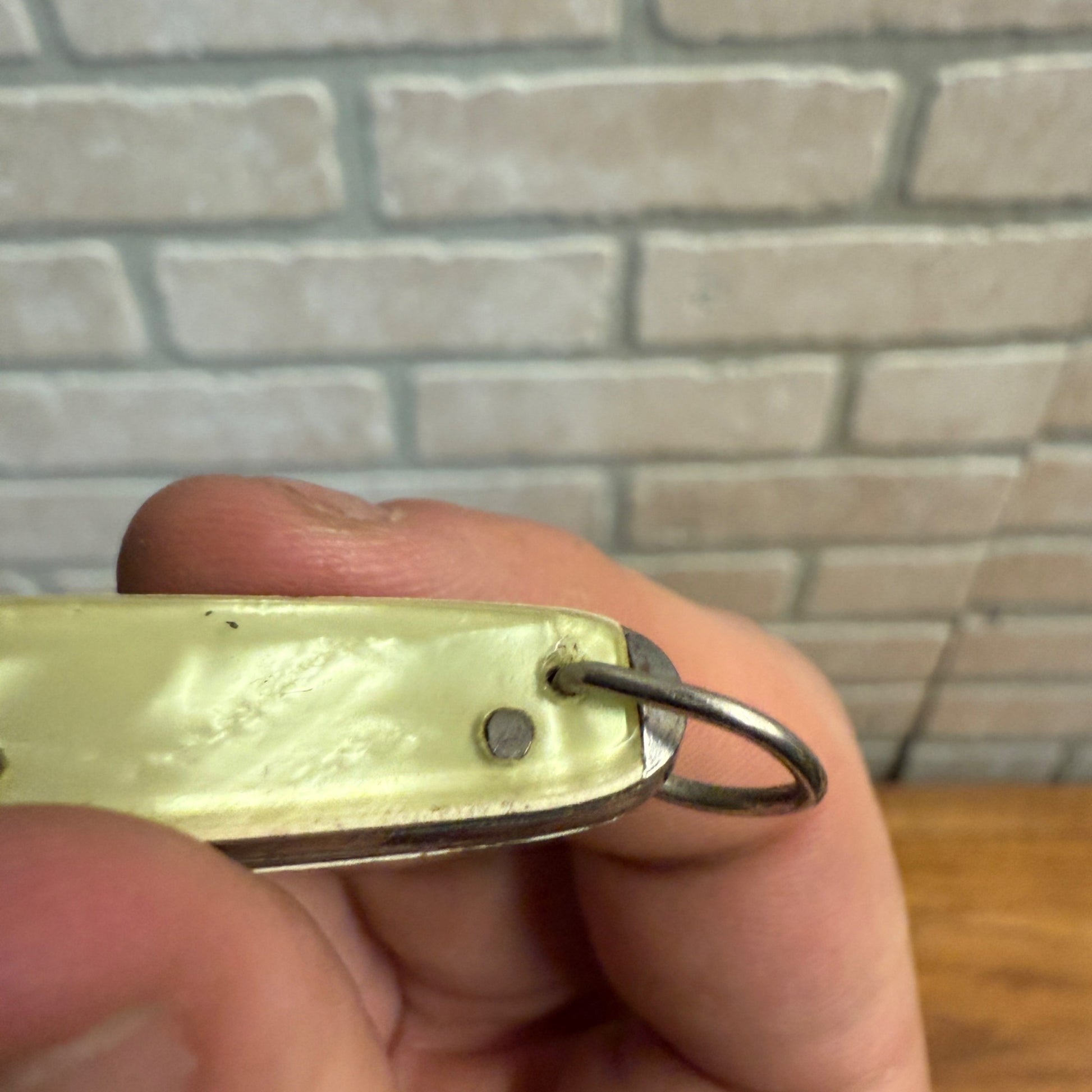 Vintage Imperial Prov. RI Gentleman's Watch Fob Chain Advertising Knife Wilmont MN