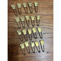 Military Issued Vintage Brass Military Laundry Pins Lot of 25
