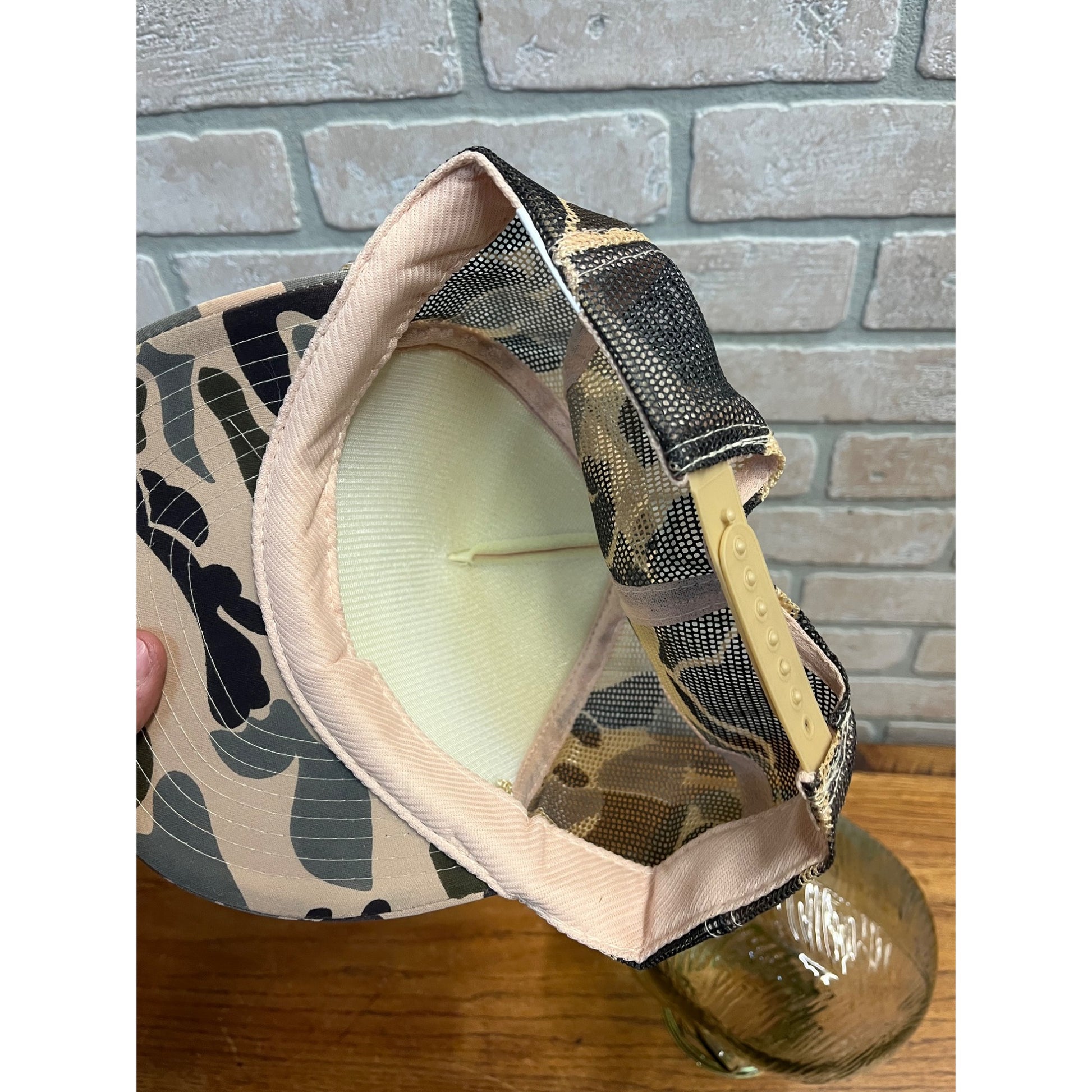 Vintage Penda Truck Accessories Camo Advertising Hat Snapback Retro Trucker Mesh