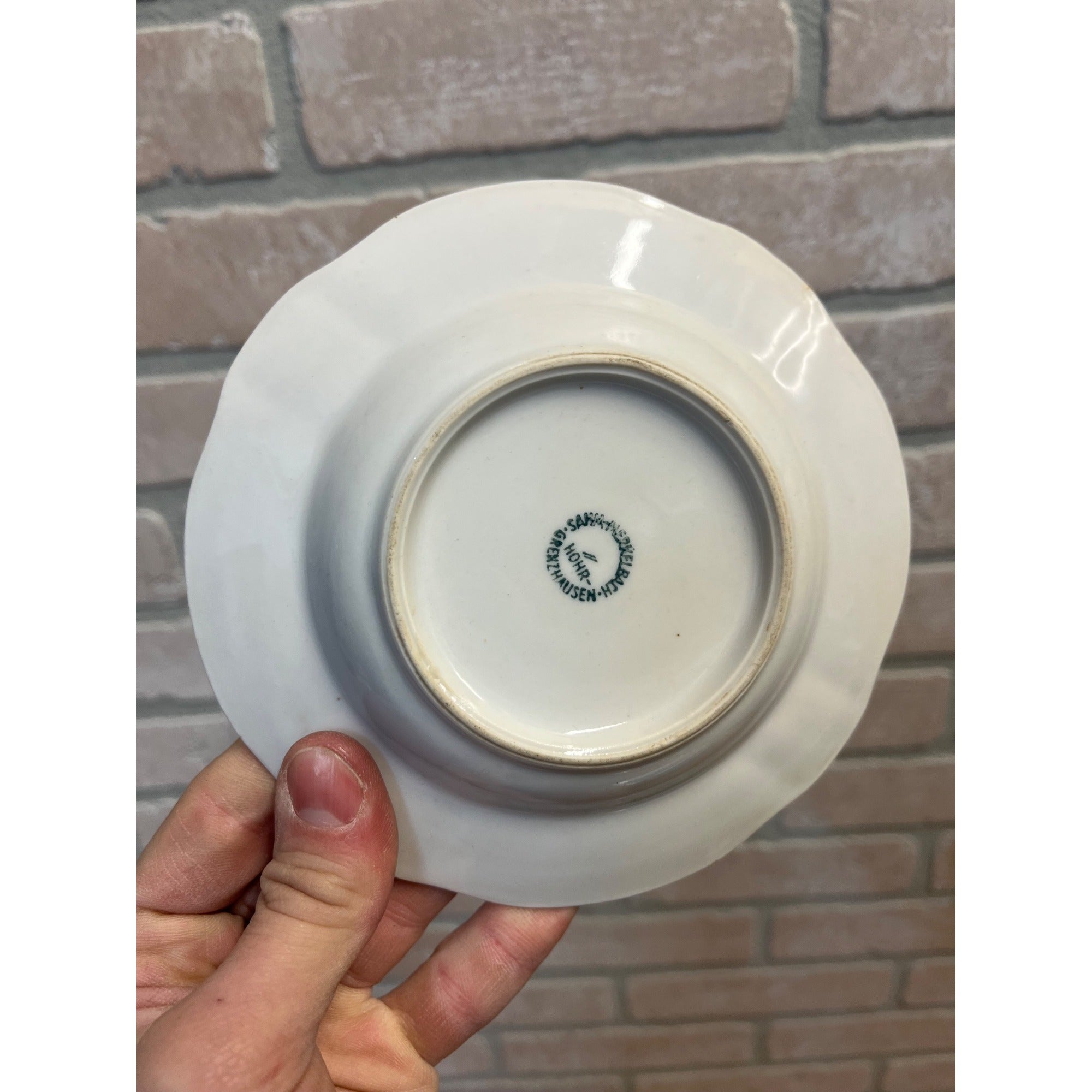 Vintage Bluna Ceramic Ashtray Germany German