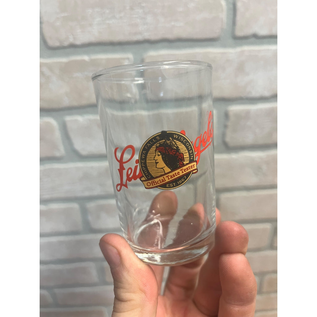 Vintage Leinenkugels Beer Tester Sampler Shot Glass 3-3/8"