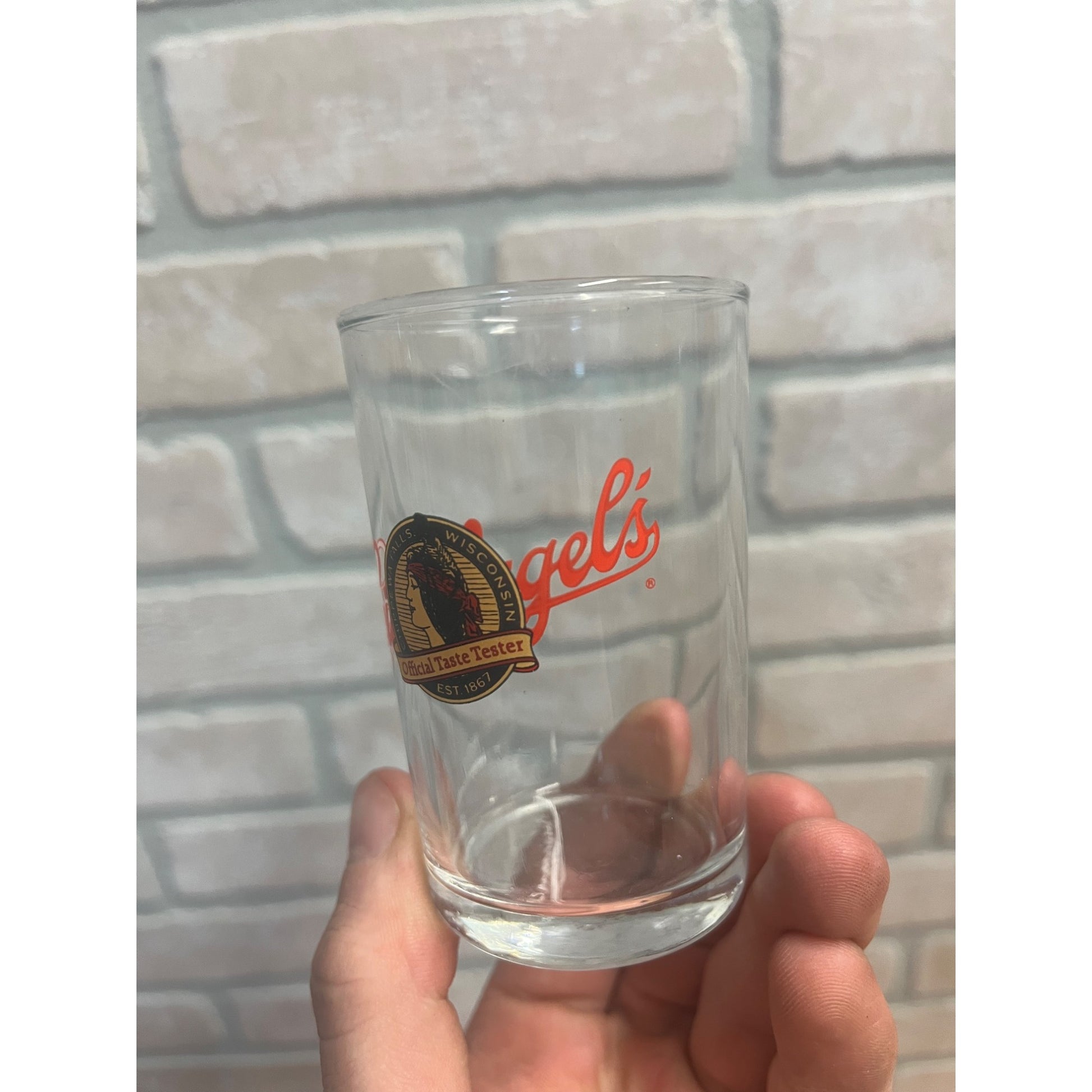 Vintage Leinenkugels Beer Tester Sampler Shot Glass 3-3/8"