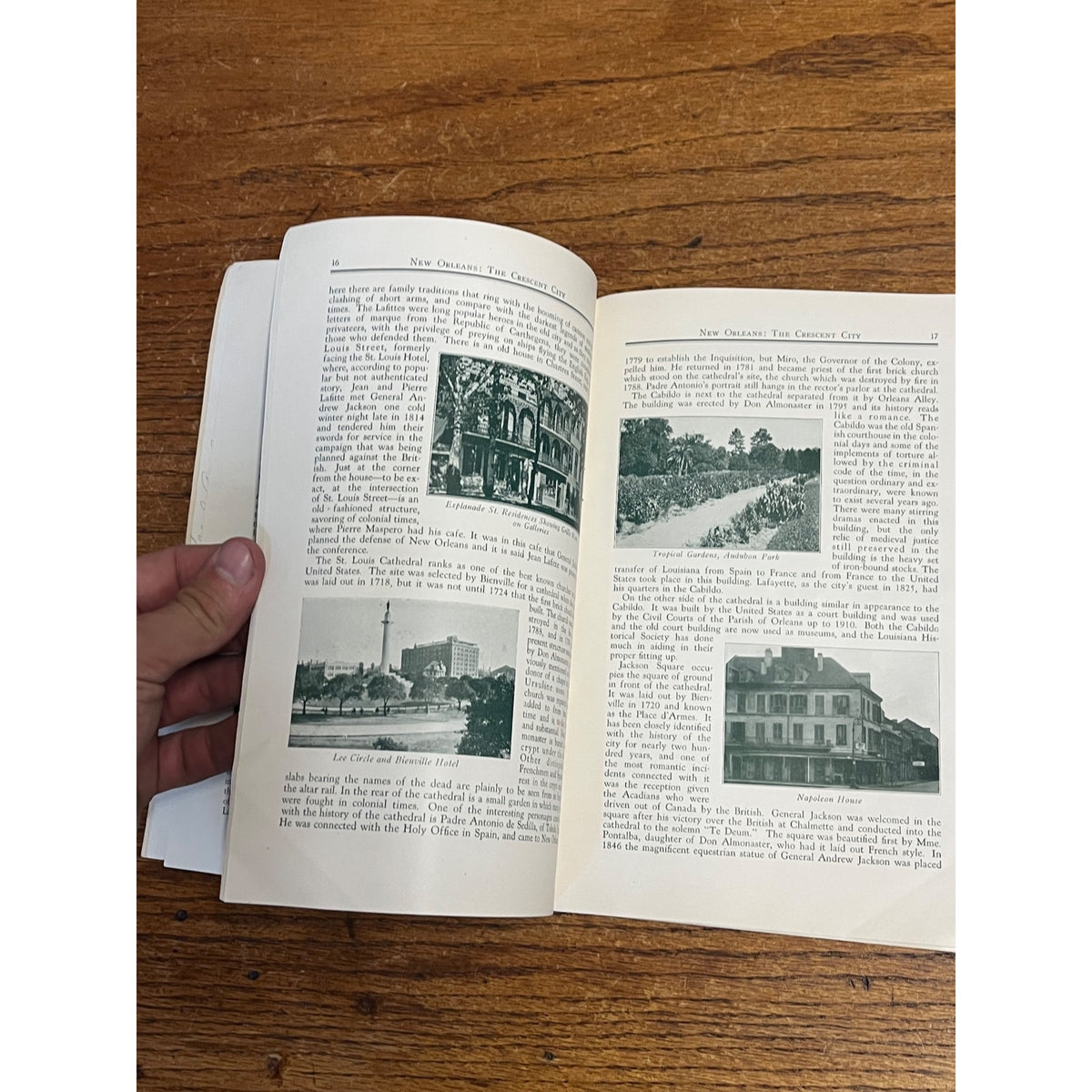 Vintage New Orleans Sunset Way Southern Pacific Lines Booklet Tour Guide 1931 Book
