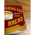 Early 1900's Holsum Bread Cloth Pennant Advertising Banner Sign Superior Baking Co.