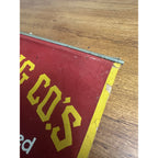 Early 1900's Holsum Bread Cloth Pennant Advertising Banner Sign Superior Baking Co.