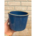 Vintage Red Wing Stoneware 2lb Blue Butter Crock Pirmitive Farmhouse