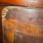 Antique Wooden Foundry Mold Floor Cover Grate Steampunk Wall Decor