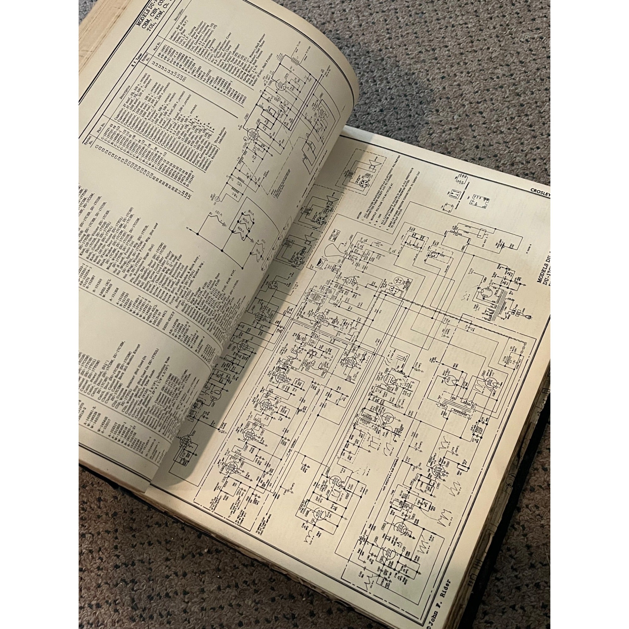 Riders Television Manual Volume 8 Guide - Vintage TVs, Schematics & Alignment