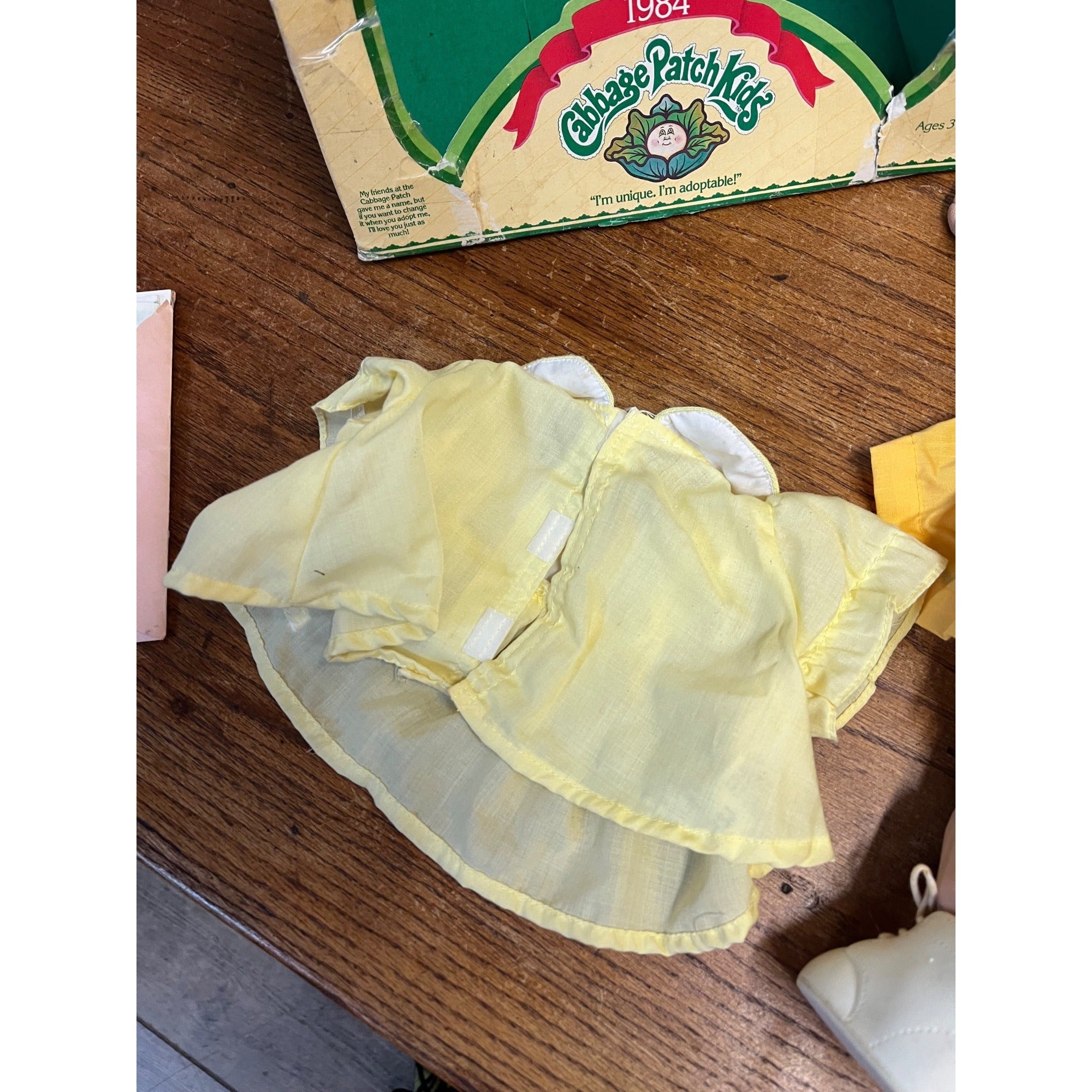 Vintage 1984 Cabbage Patch Kids Doll, In Original Box Honey Fransica