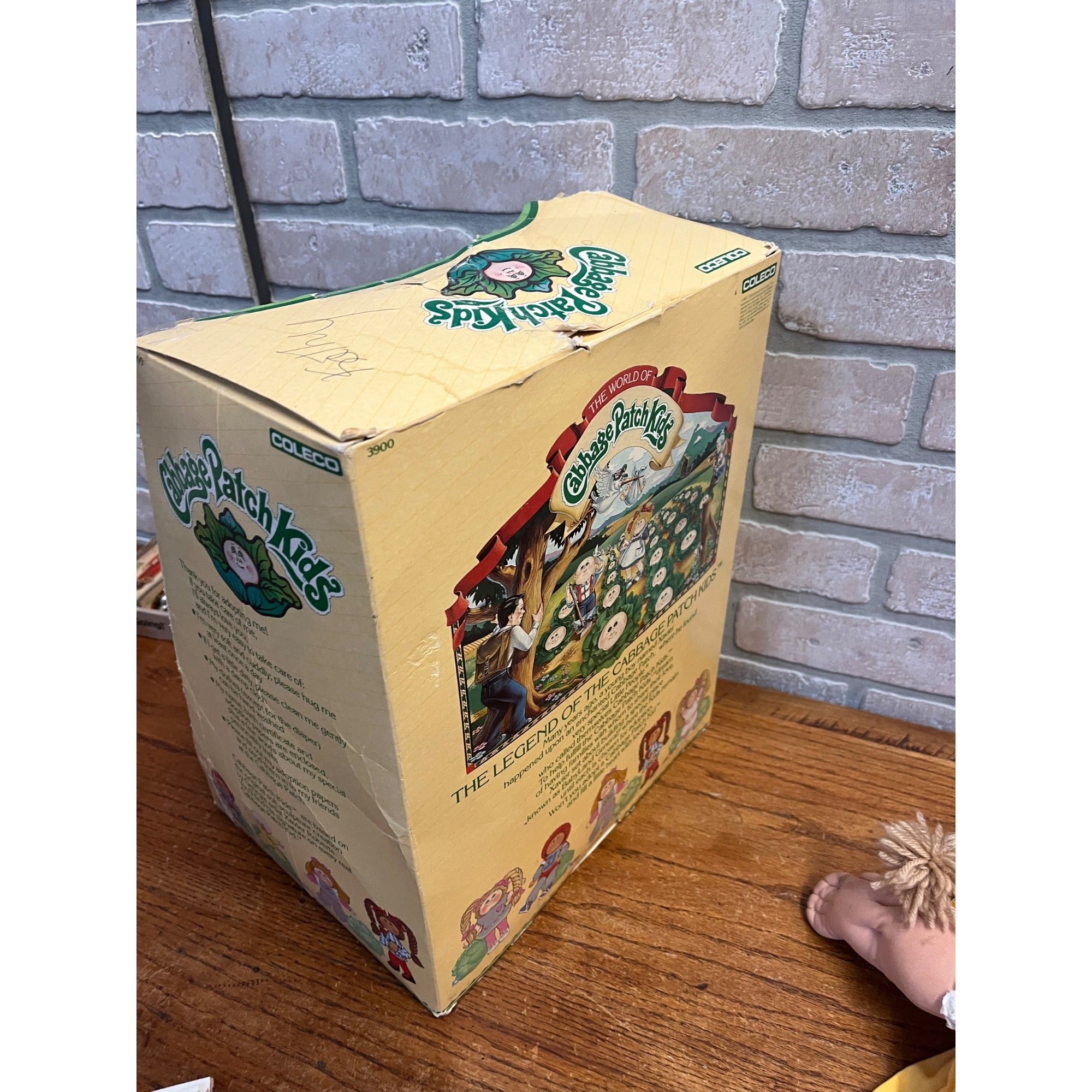 Vintage 1984 Cabbage Patch Kids Doll, In Original Box Honey Fransica