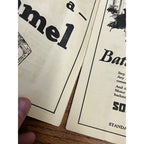 Original Baseball New York Giants Cardinals Score Card Program 1924 Polo Grounds