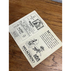 Original Baseball New York Giants Cardinals Score Card Program 1924 Polo Grounds